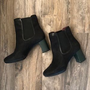 Camper Ankle Boots 2.75 inch heel Pull up Slip on